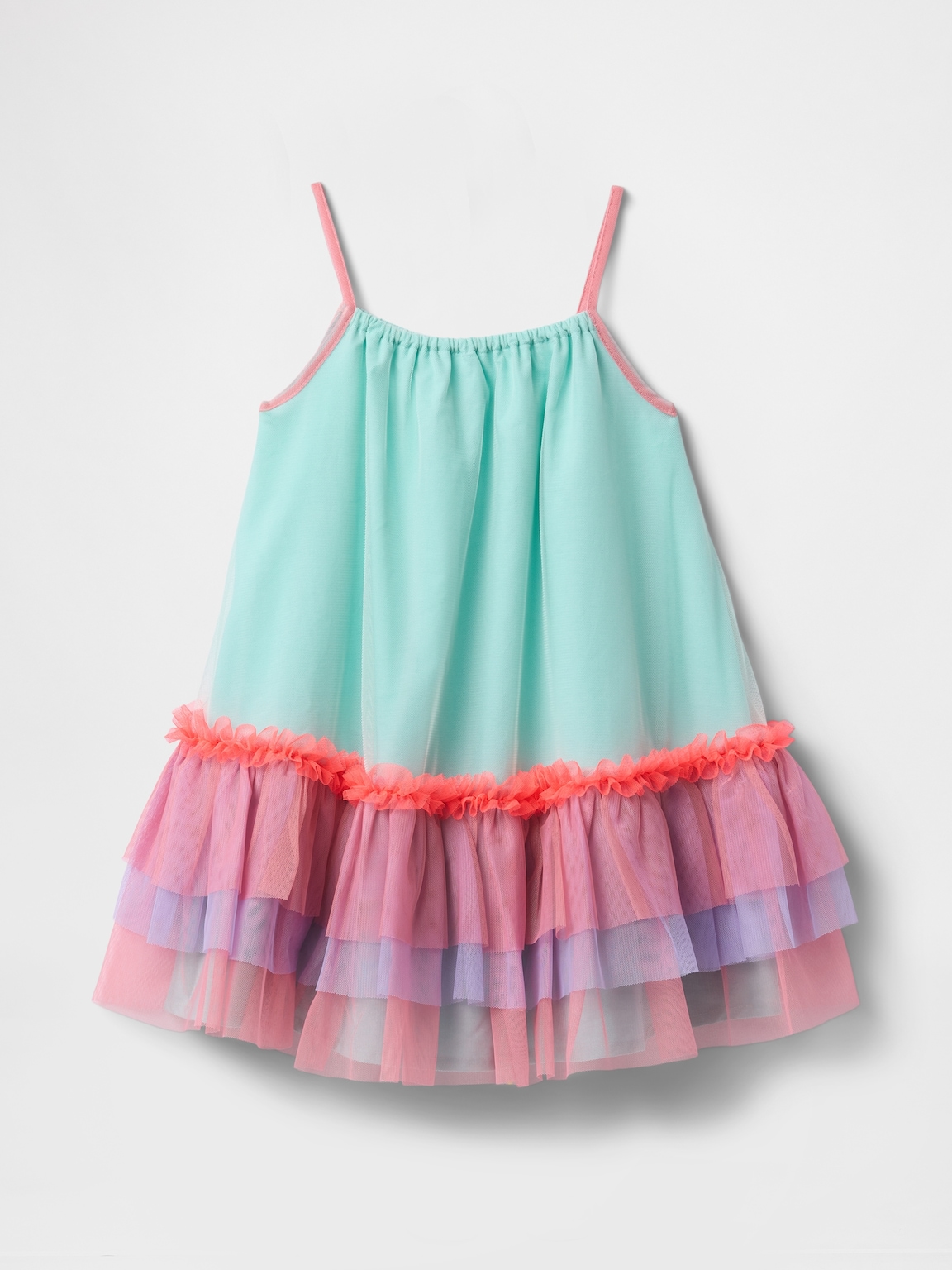 Baby & Toddler Colorblock Tulle Dress