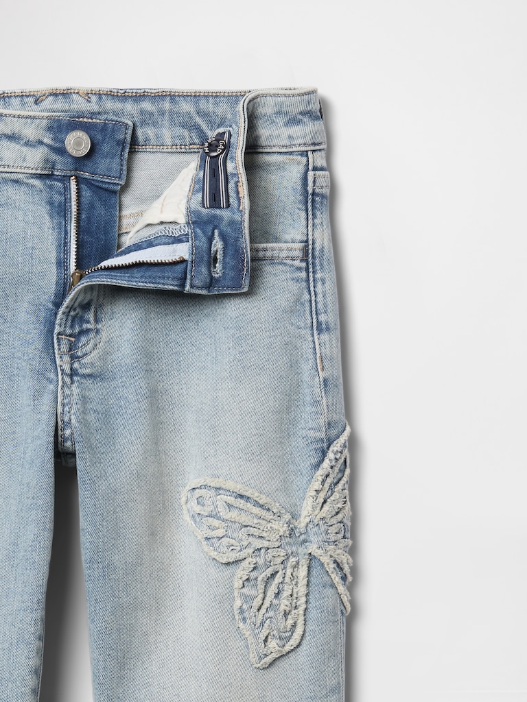 Kids High Rise '70s Flare Jeans