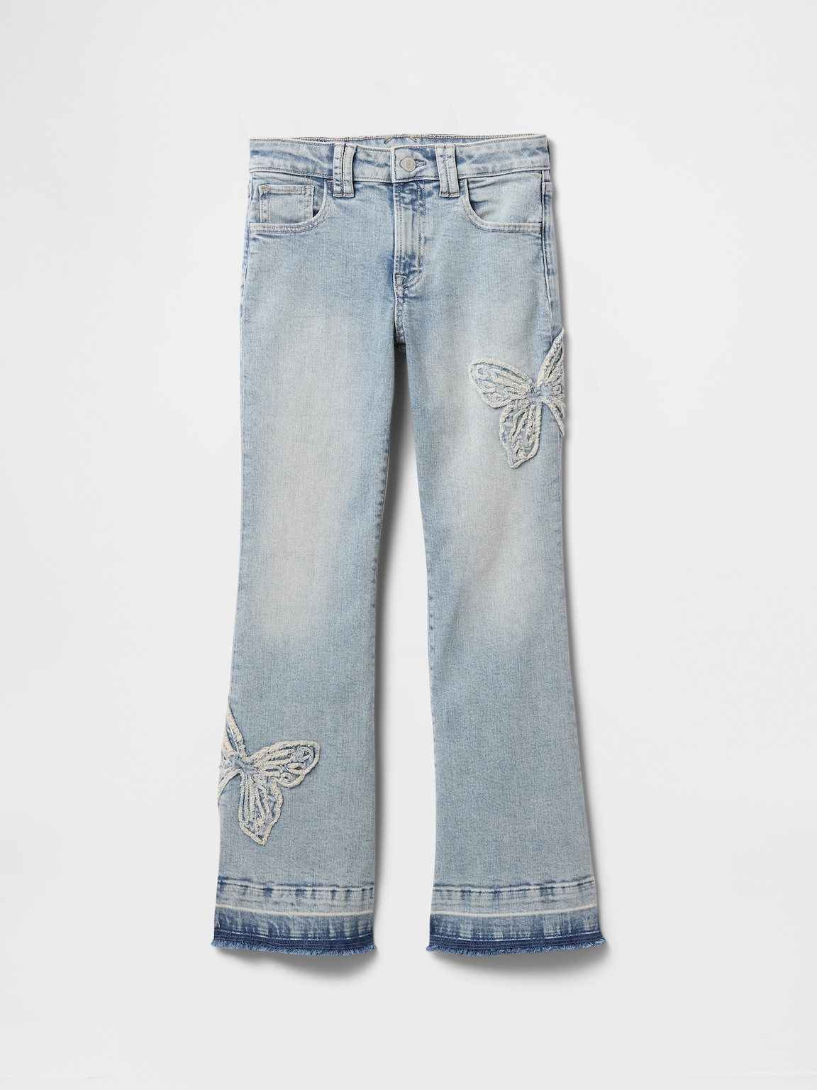 Kids High Rise '70s Flare Jeans