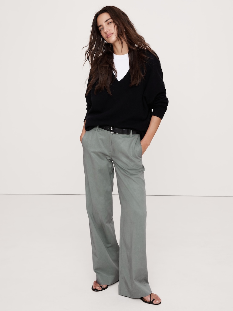 The Everyday Wide-Leg Pant in Tencel™-Cotton