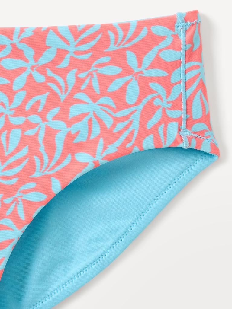 Athleta Girl Reversible Mid Rise Swim Bottom