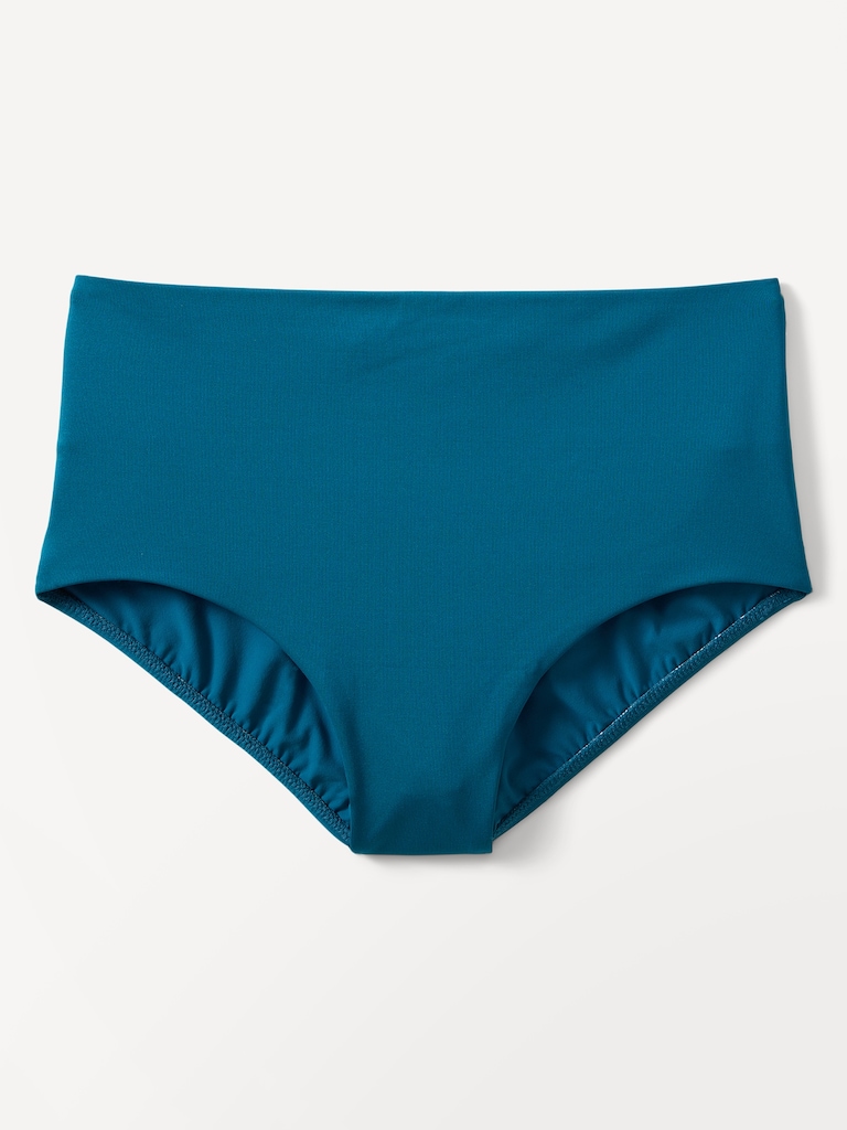 High Waist Full Swim Bottom