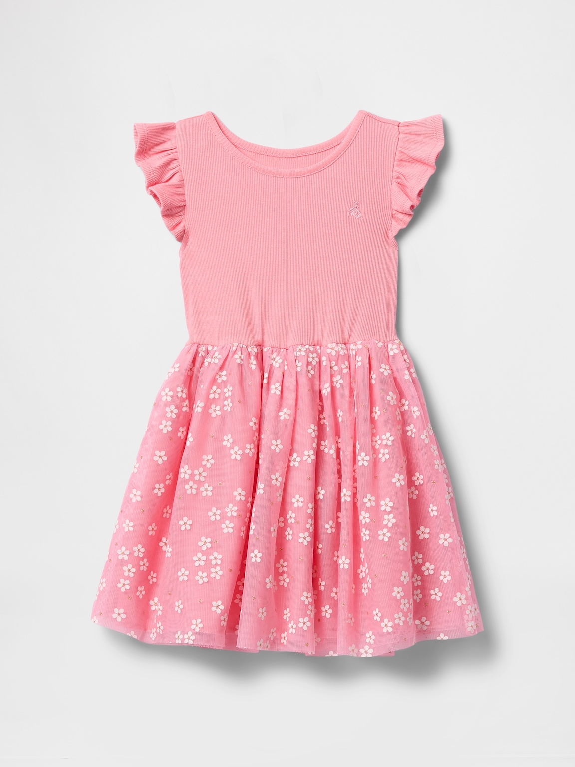 Baby & Toddler 2-in-1 Flower Tulle Dress
