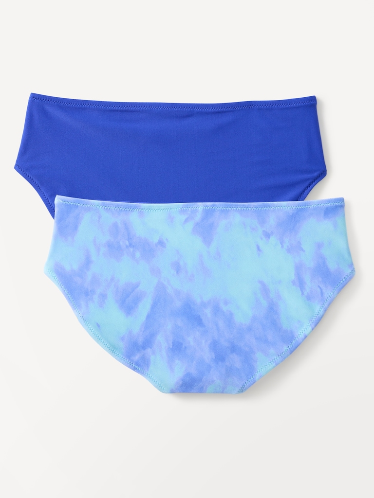 Athleta Girl Reversible Mid Rise Swim Bottom