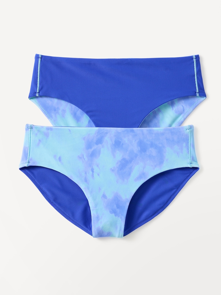 Athleta Girl Reversible Mid Rise Swim Bottom