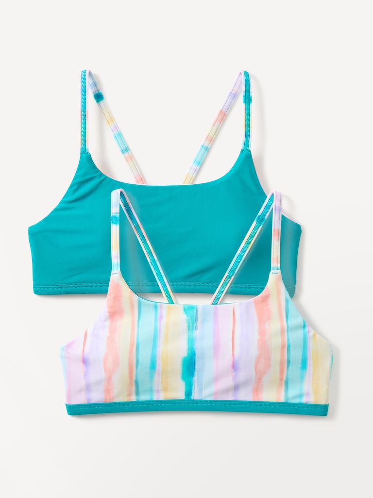 Athleta Girl Reversible Scoop Bikini Top