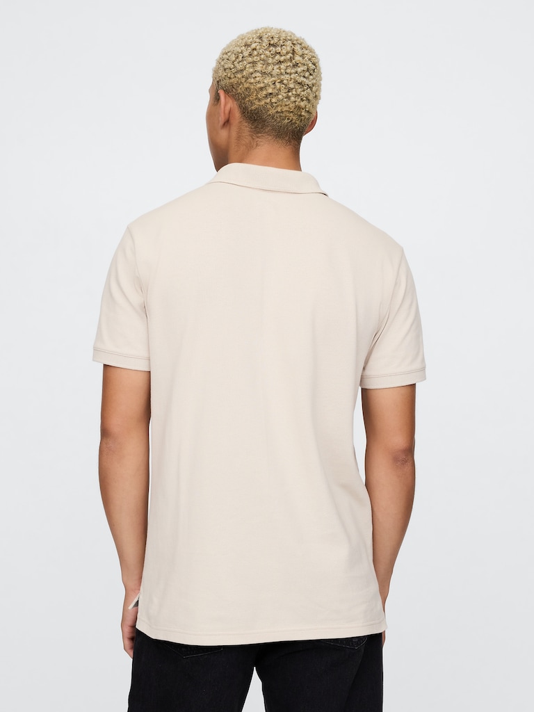 Pique Polo Shirt