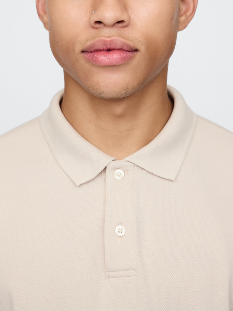 Pique Polo Shirt