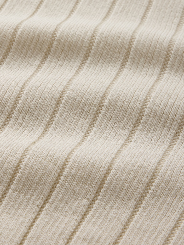 Kids Rib Polo Sweater