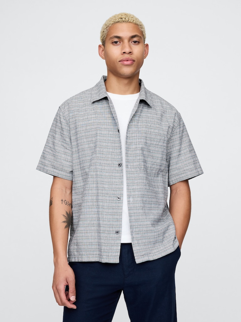 Linen-Cotton Shirt
