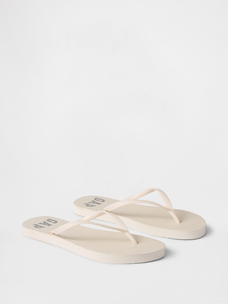 Gap Logo Flip Flops