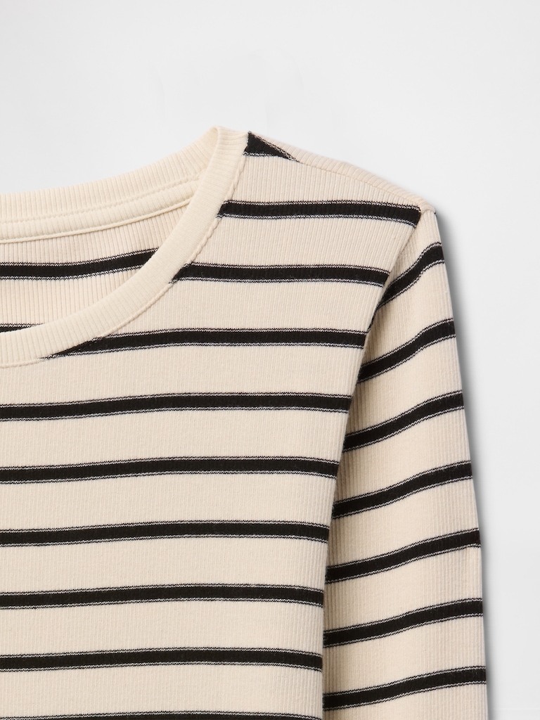 Modern Rib Crop T-Shirt