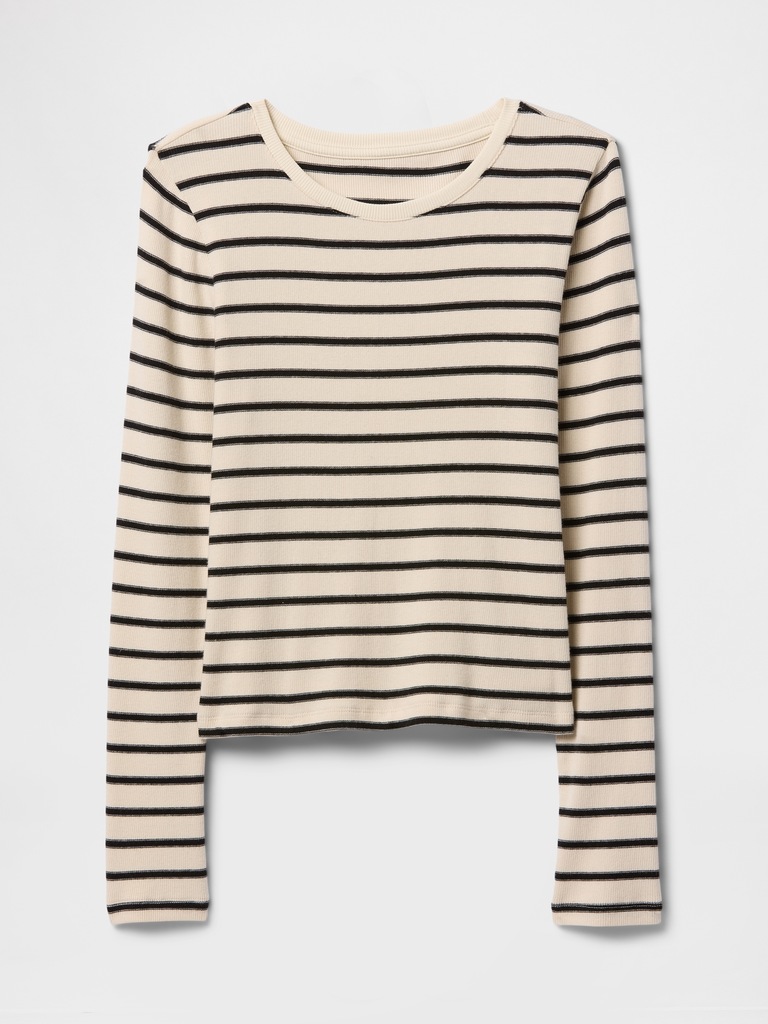 Modern Rib Crop T-Shirt