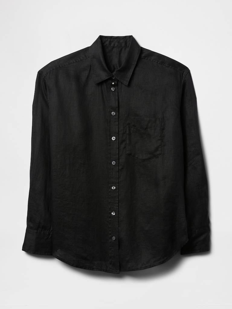 100% Linen Oversized Shirt