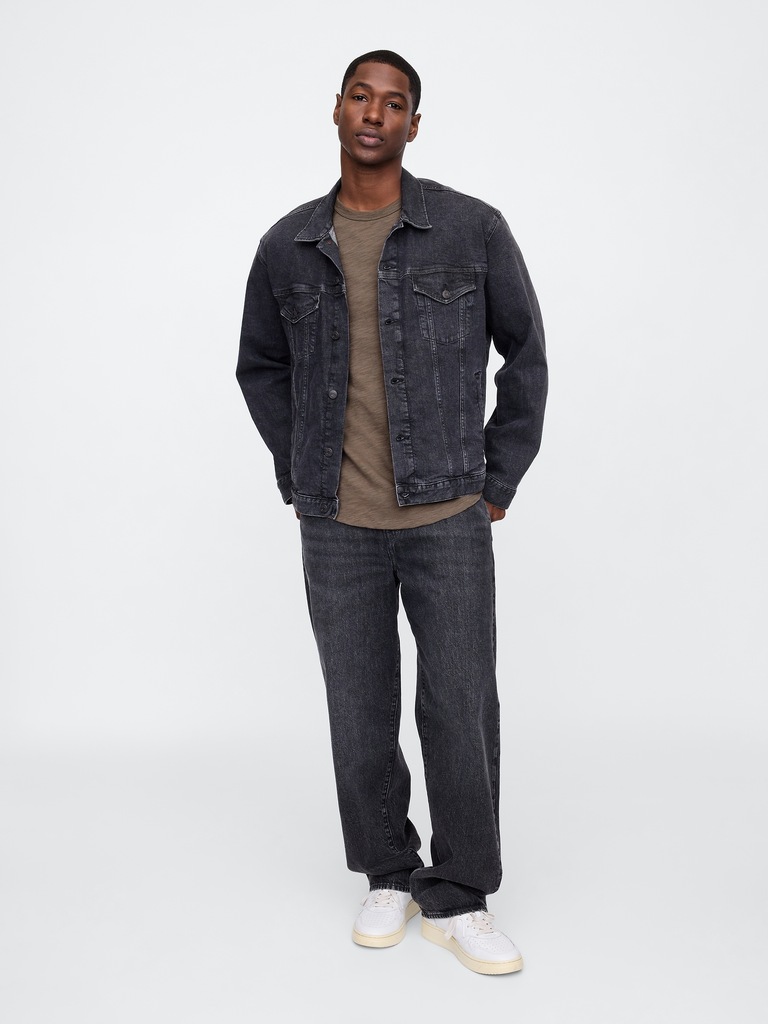 Lived-In Curved Hem Crewneck T-Shirt