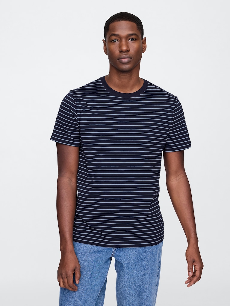 Everyday Soft Stripe Crewneck T-Shirt
