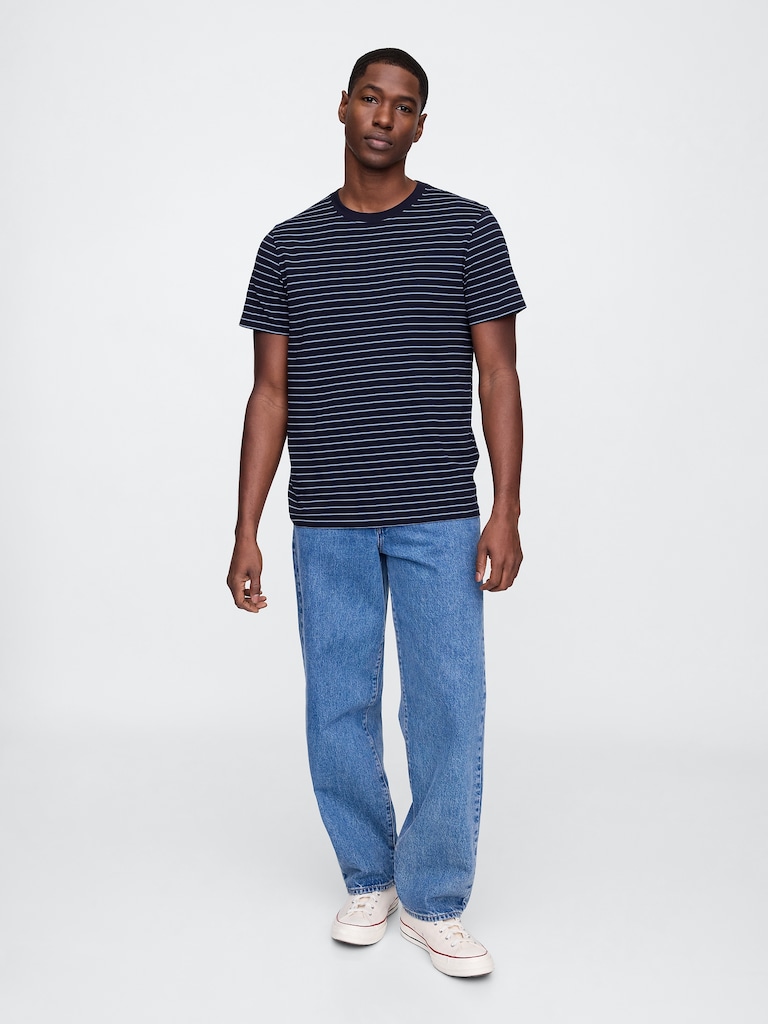 Everyday Soft Stripe Crewneck T-Shirt