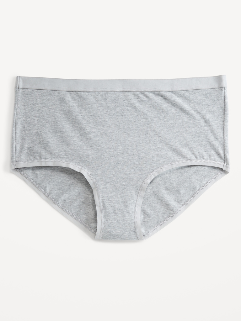 High-Waisted Everyday Brief Cotton Underwear