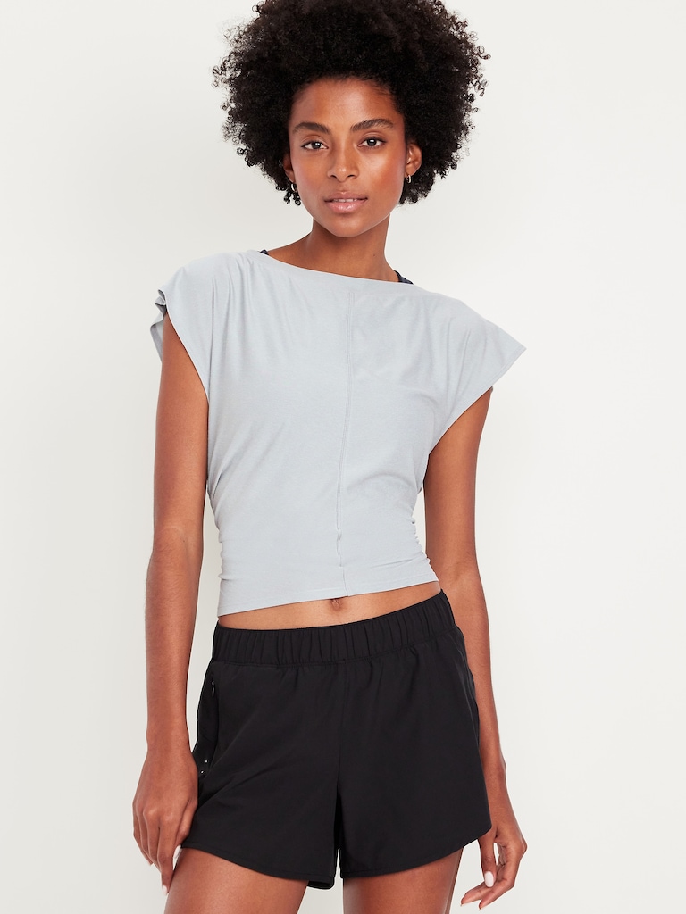 CloudMotion Ruched Top