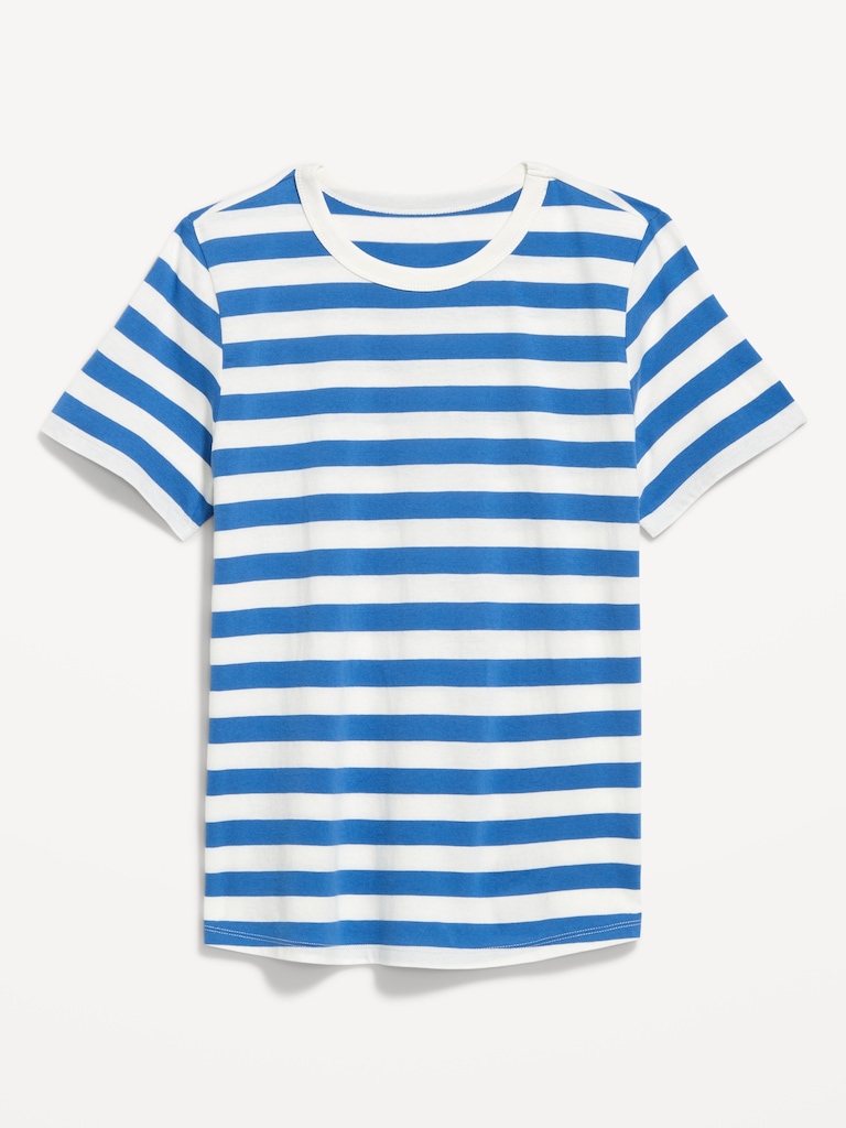 EveryWear Crew-Neck Striped T-Shirt