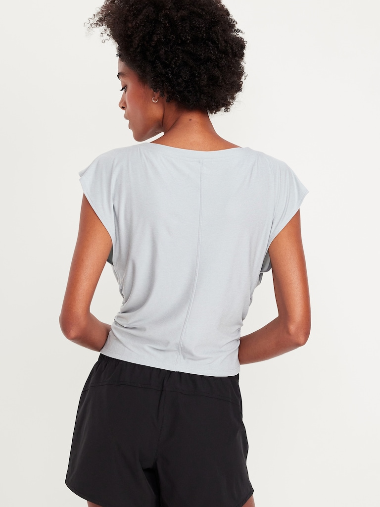 CloudMotion Ruched Top