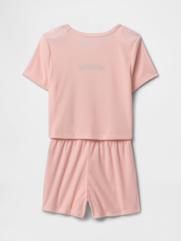 Kids Recycled PJ Short Set