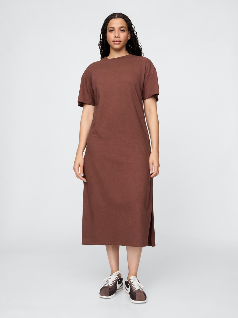 Organic Cotton VintageSoft Maxi T-Shirt Dress