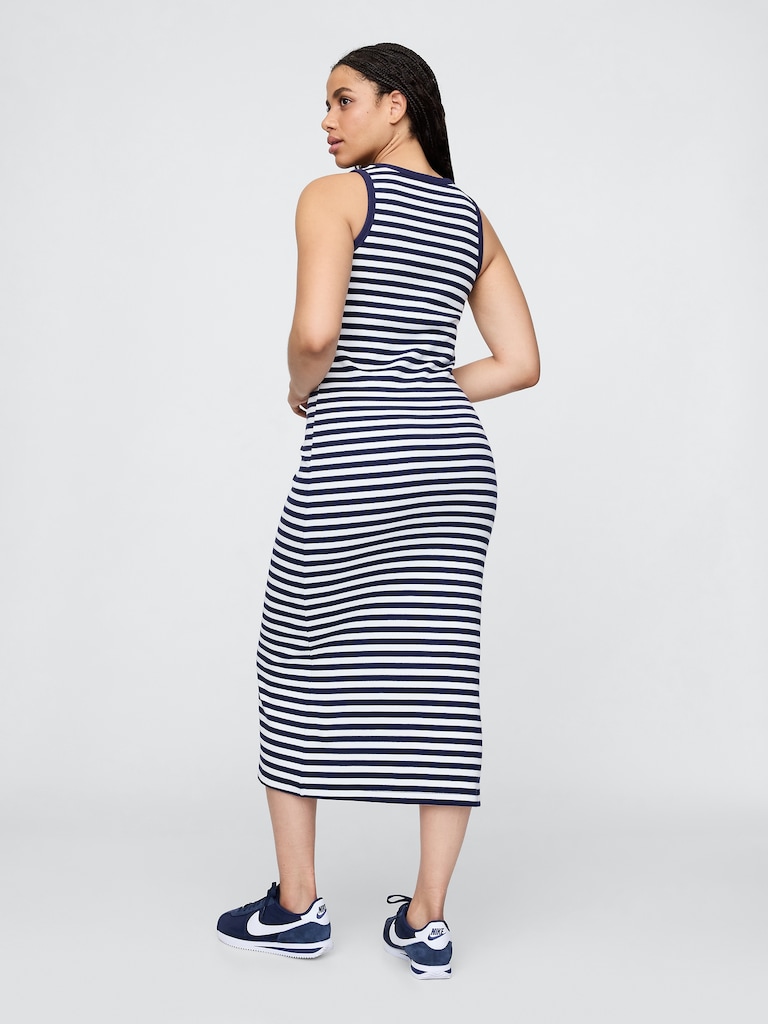 Rib Midi Tank Dress