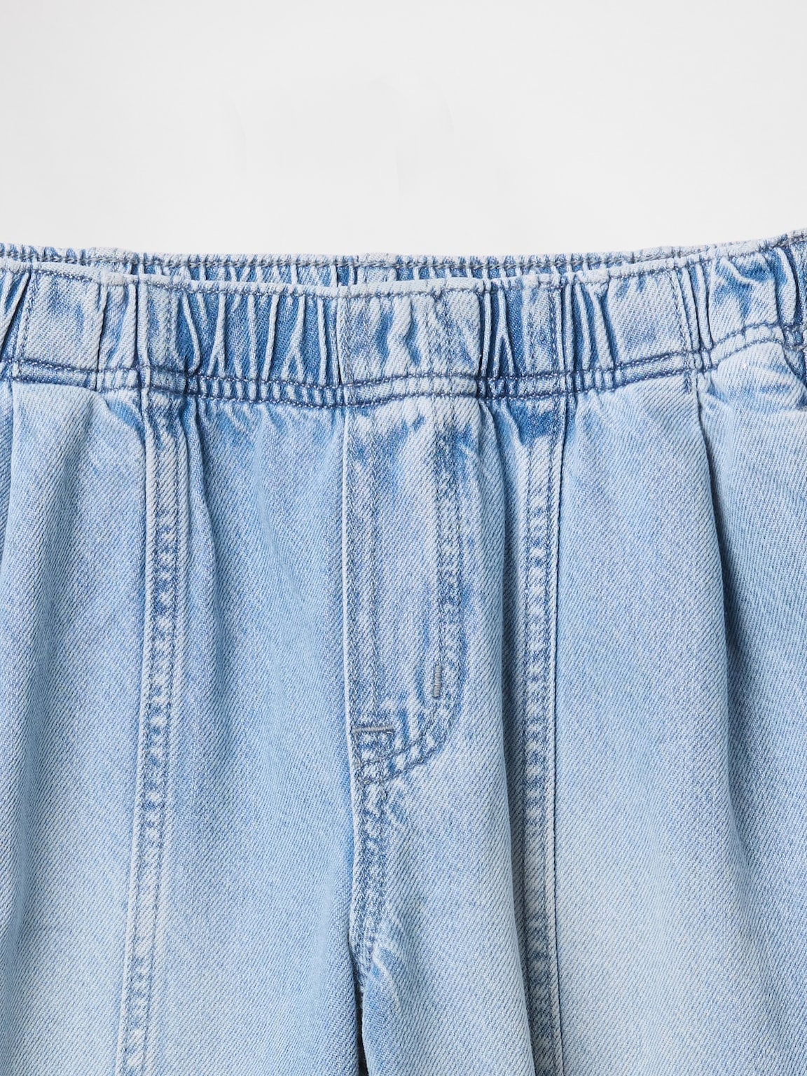 Kids High Rise Stride Wide-Leg Ankle Jeans