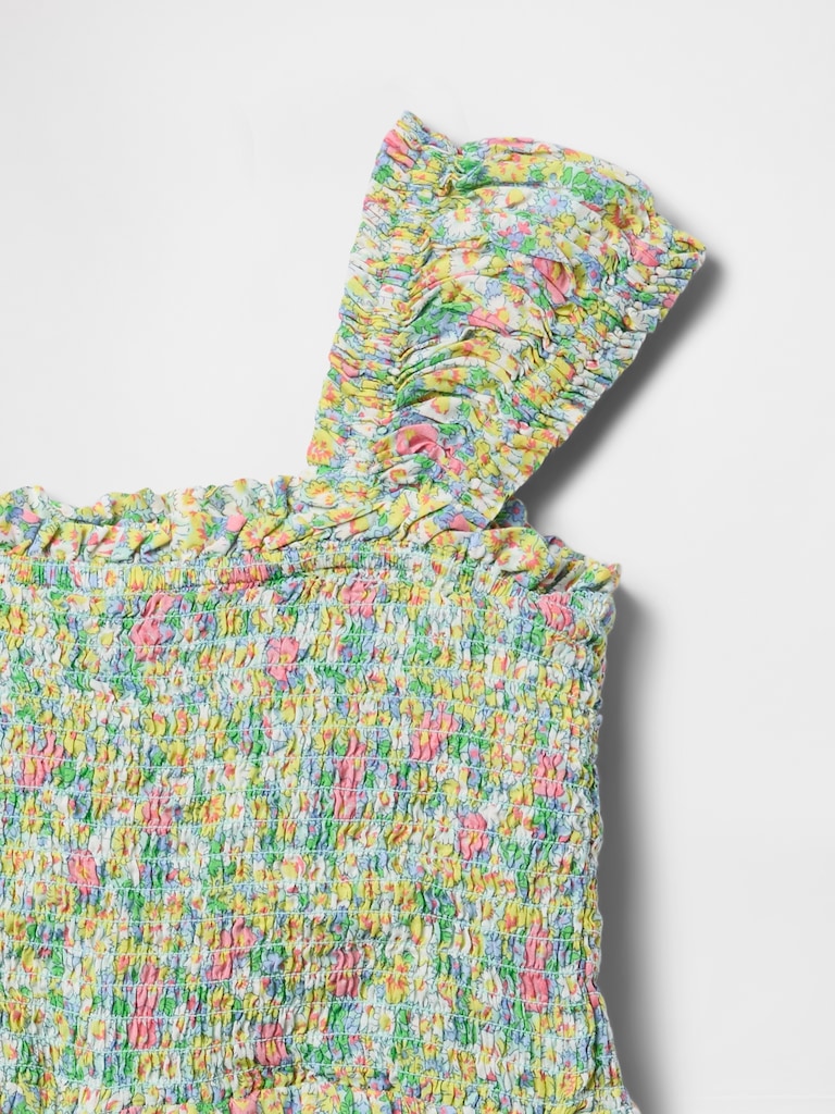 Kids Cap-Sleeve Midi Dress
