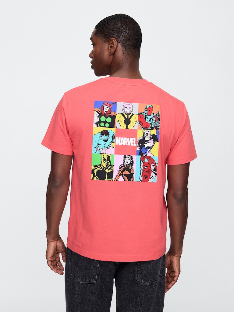 Marvel Avengers Everyday Soft Relaxed Graphic T-Shirt