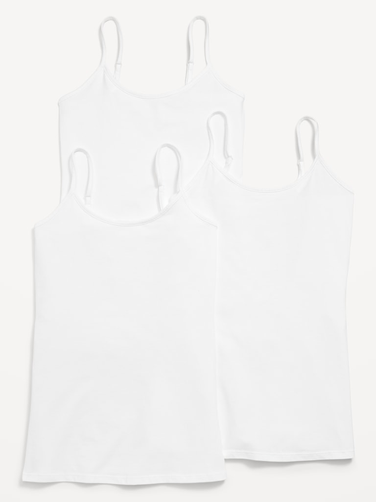 First-Layer Cami Tunic Tank Top 3-Pack