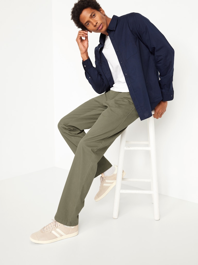 90's Straight Everyday Flex-Waist Pants