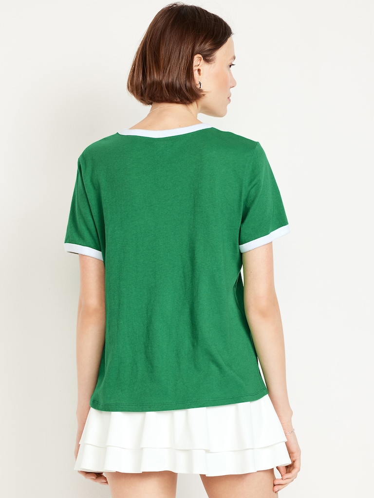 EveryWear Graphic Ringer T-Shirt