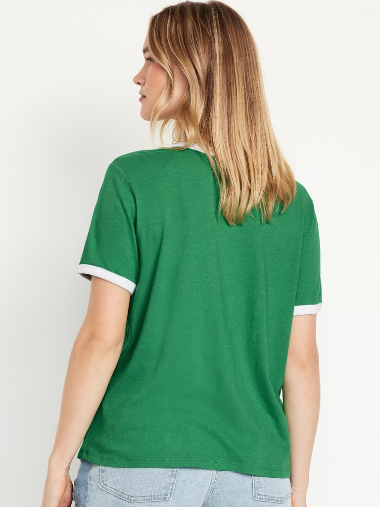 EveryWear Graphic Ringer T-Shirt