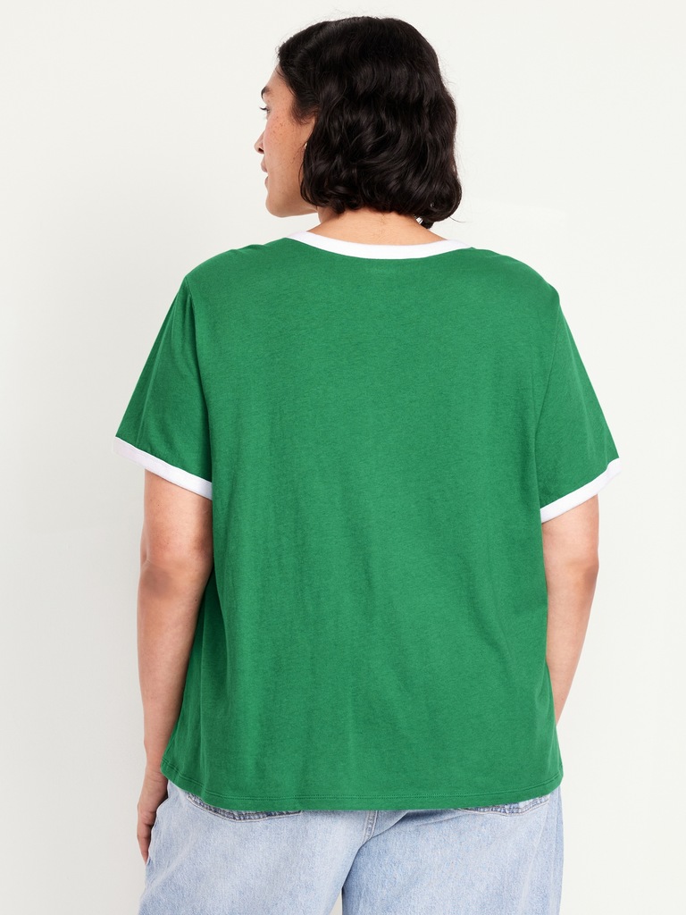 EveryWear Graphic Ringer T-Shirt