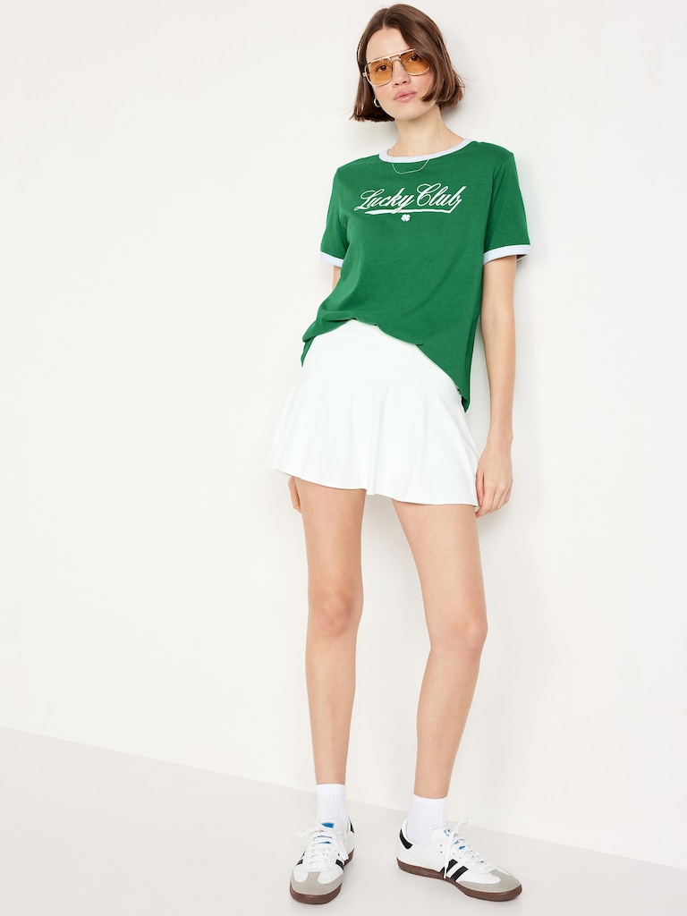 EveryWear Graphic Ringer T-Shirt
