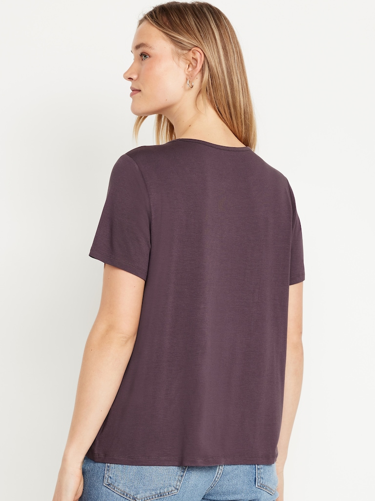 Luxe Crew-Neck T-Shirt