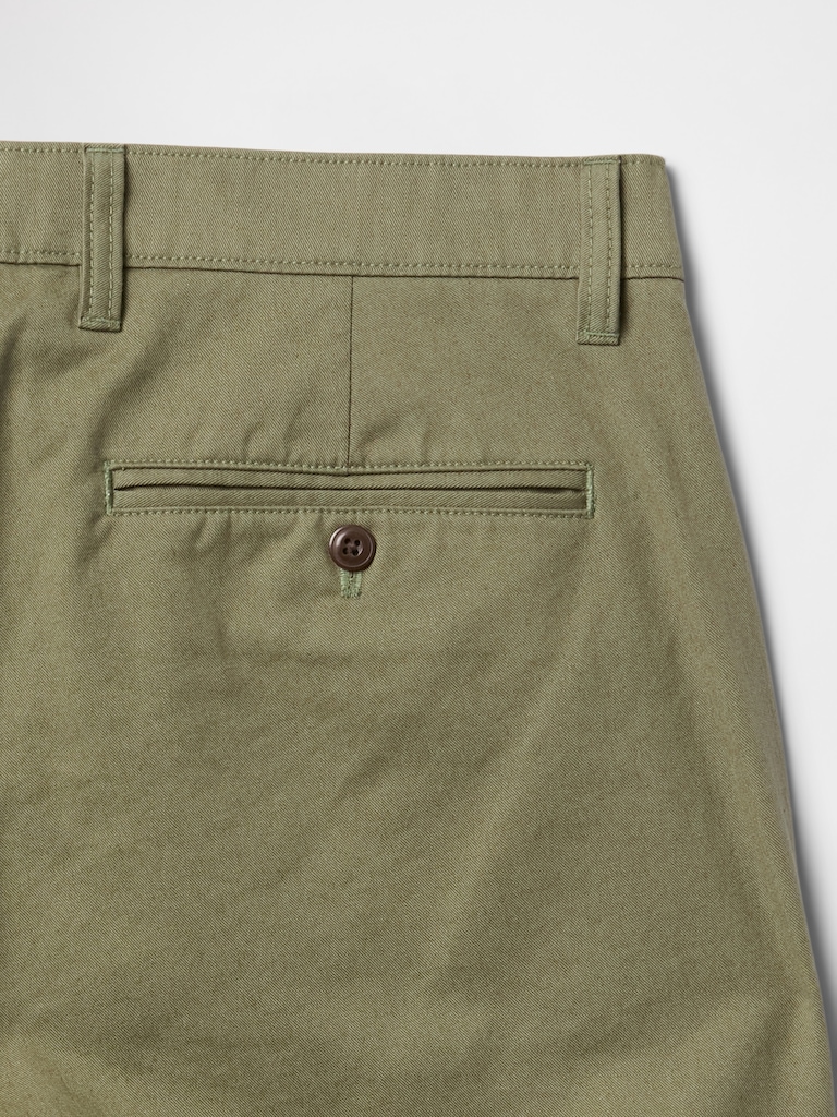 Modern Straight Khakis