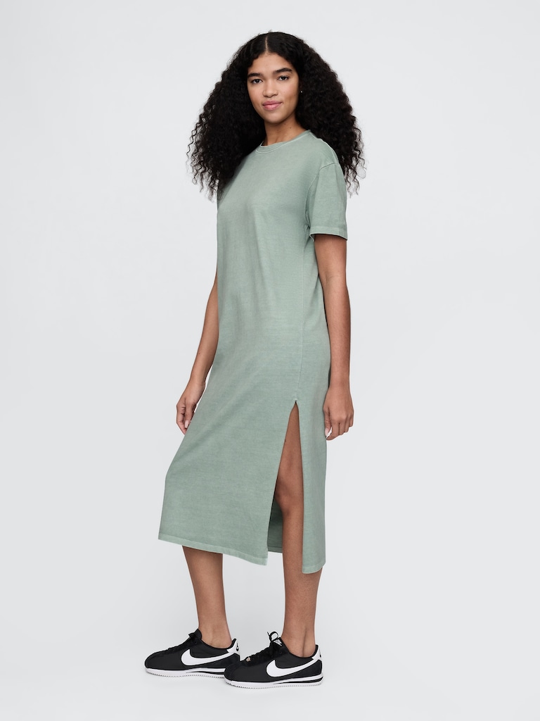 Organic Cotton VintageSoft Maxi T-Shirt Dress