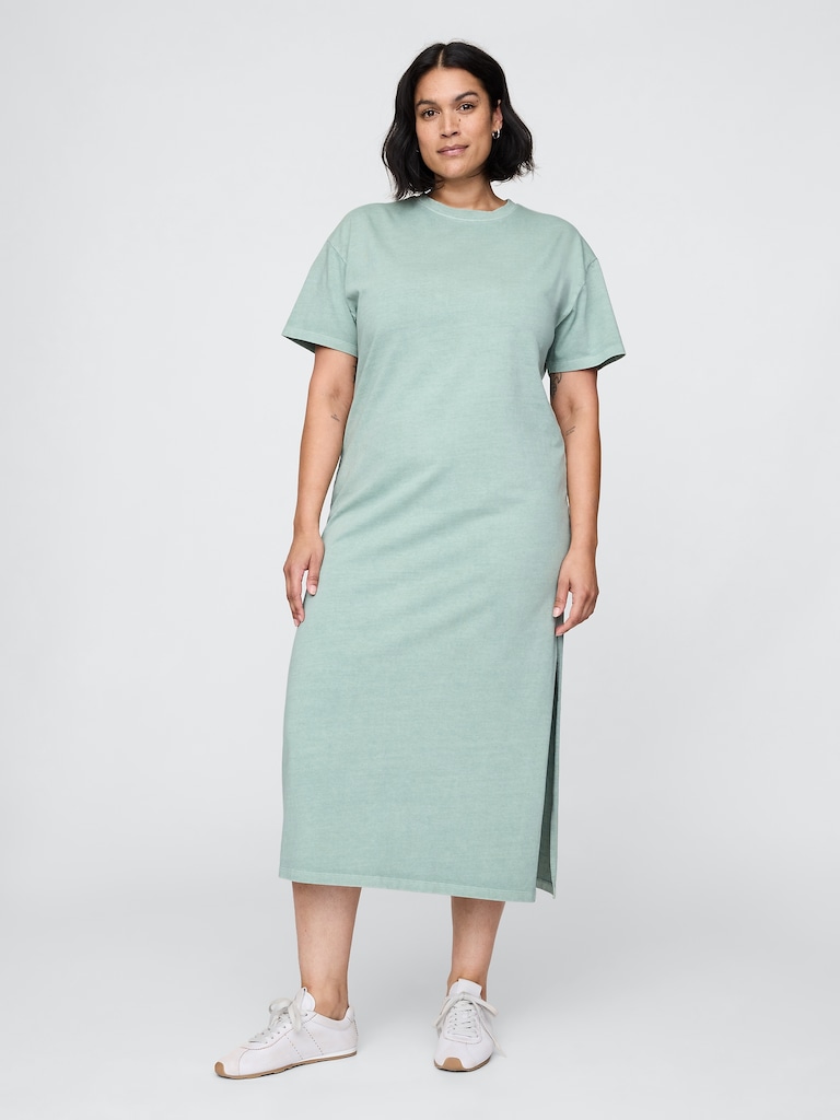 Organic Cotton VintageSoft Maxi T-Shirt Dress