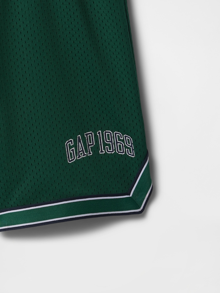Kids GapFit 8.5" Mesh Pull-On Shorts