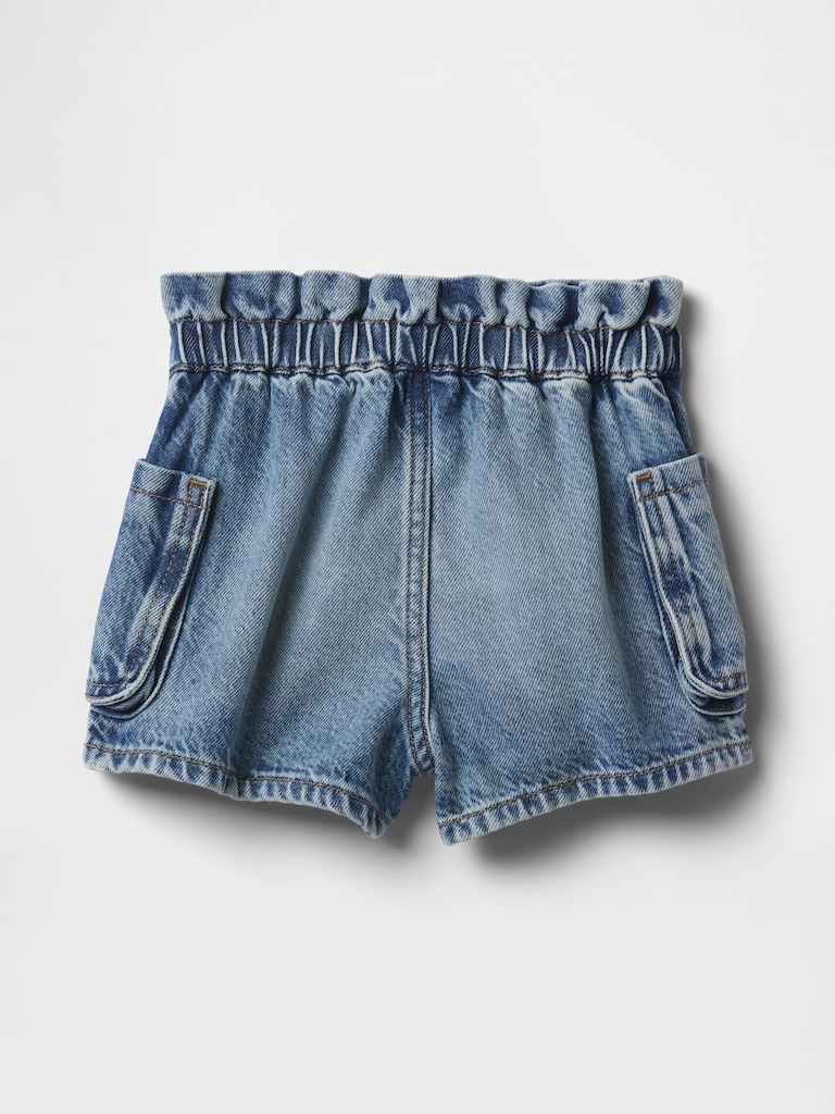 Baby & Toddler UltraSoft Denim Cargo Skort