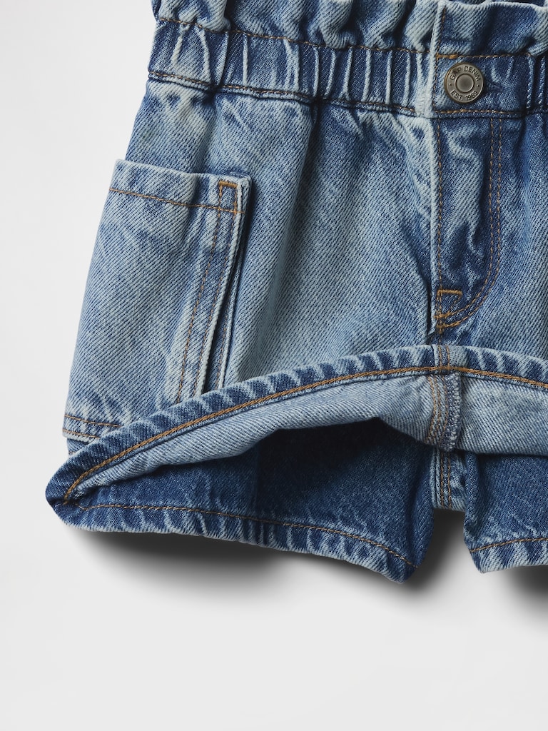 Baby & Toddler UltraSoft Denim Cargo Skort