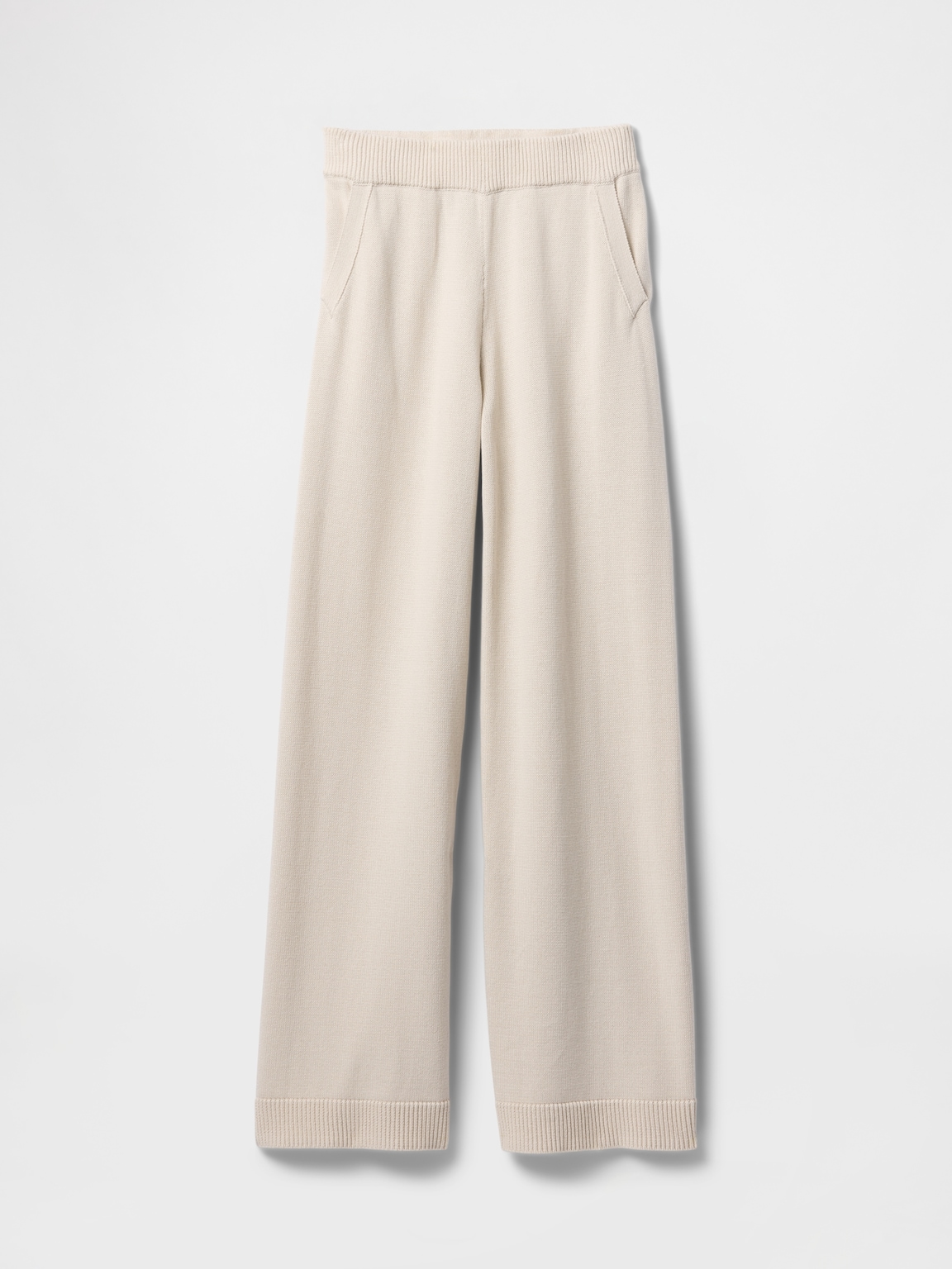 100% Cotton Relaxed Sweater Pants