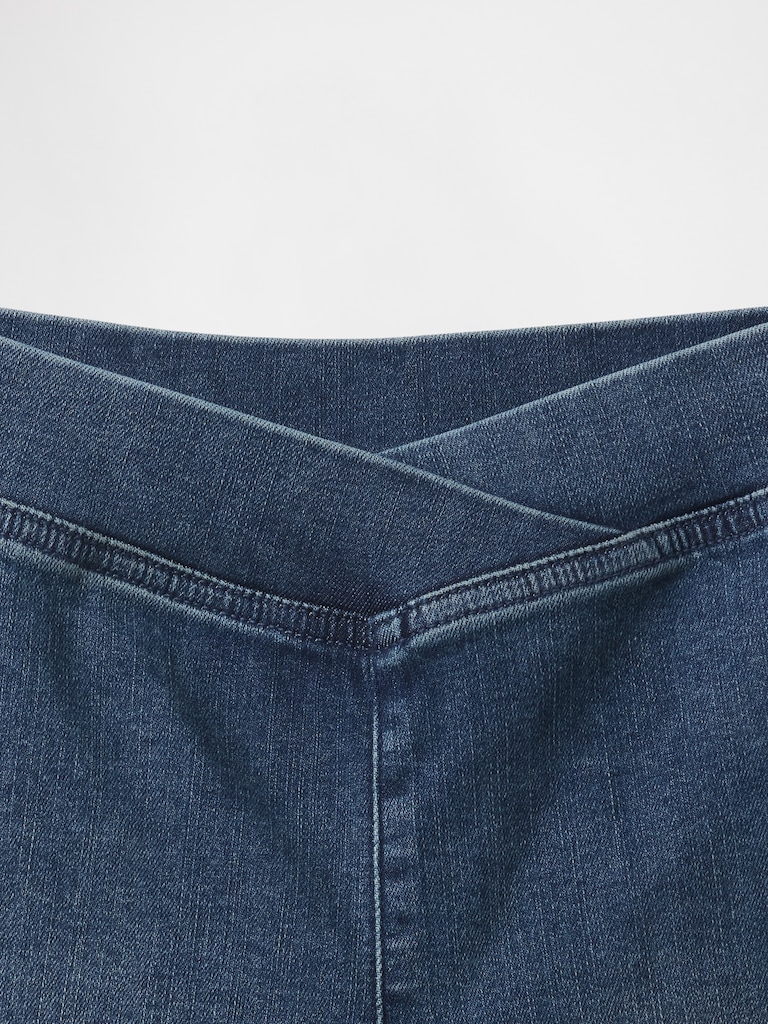 Kids Denim Bike Shorts