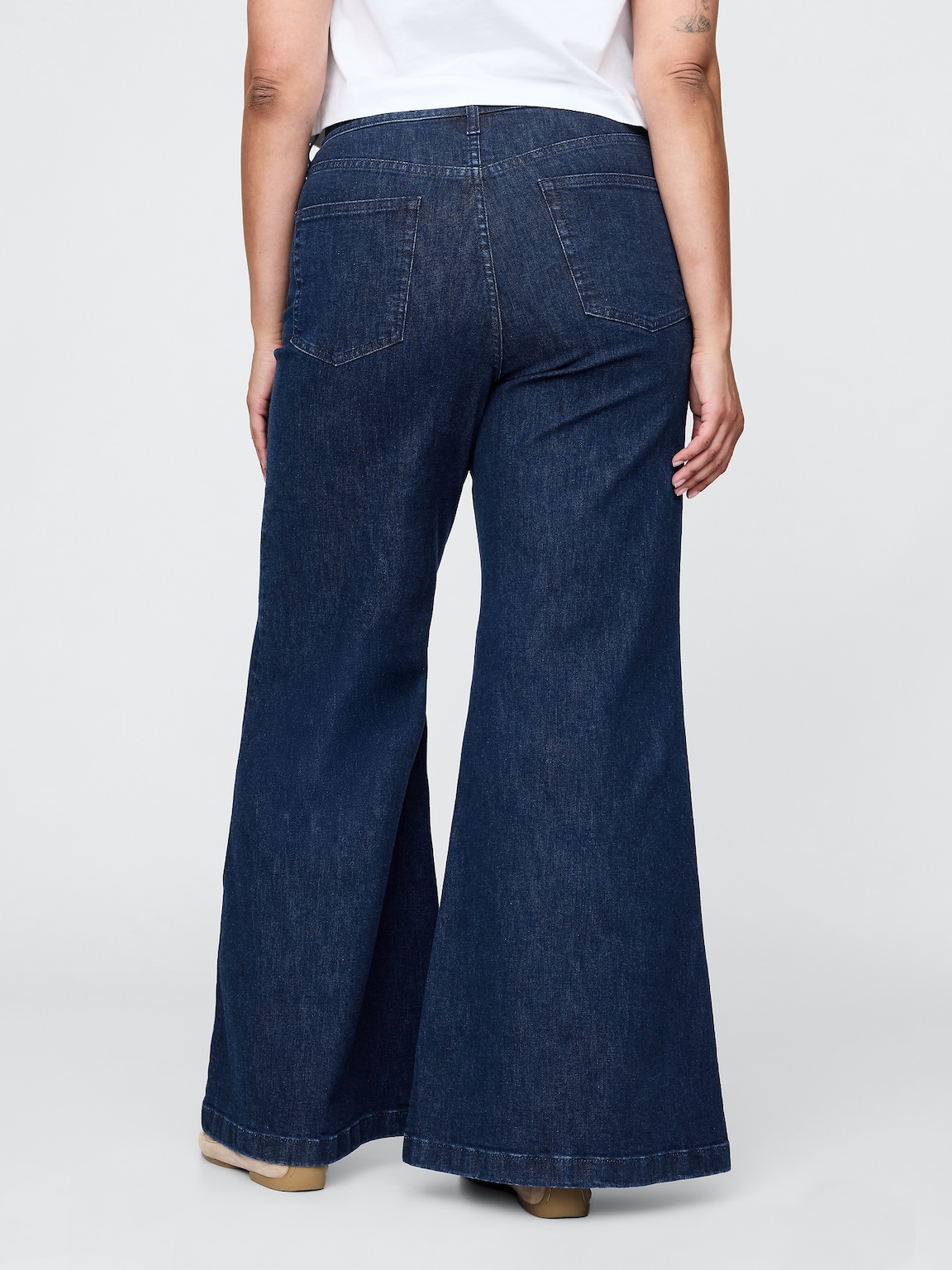 High Rise Relaxed Flare Jeans