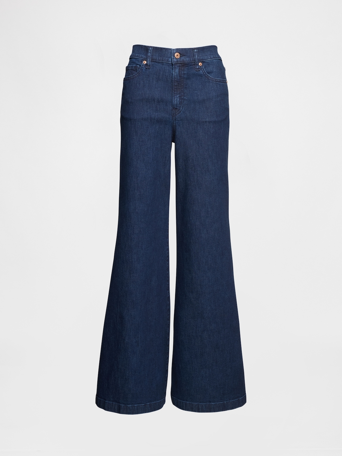 High Rise Relaxed Flare Jeans