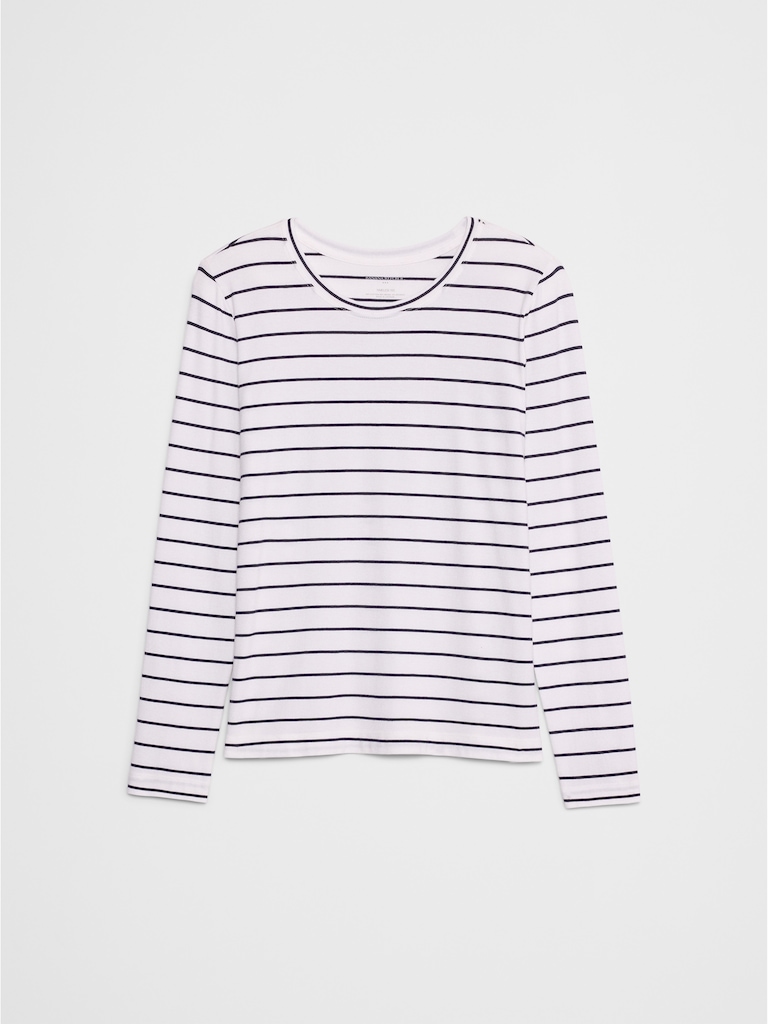 Timeless Long-Sleeve Crew-Neck T-Shirt