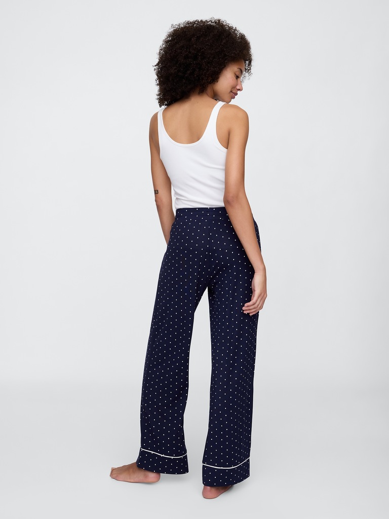 Modal Wide-Leg PJ Pants